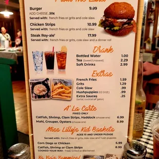Oct 2021: NEW Menu P. 2 of 4-- now serving steak!