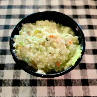 July 2021: A very different coleslaw-- Bill's ol' recipe. Interesting flavor!
