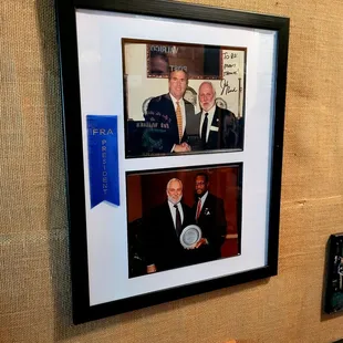 July 2021: Original owner Bill w/ some famous people:)