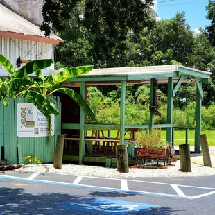 July 2021: The entrance/waiting area