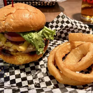 Southwestern BBQ sub Chicken for Hamburger