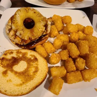 Chicken teriyaki/ tots