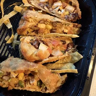 Southwest egg rolls ranch on the side