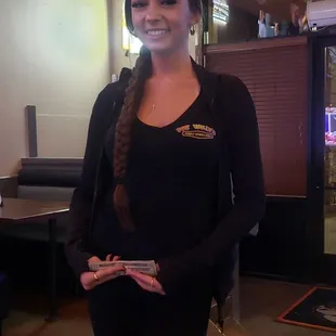 Kodi, our Sweet server we had tonight at Fat Willy&apos;s