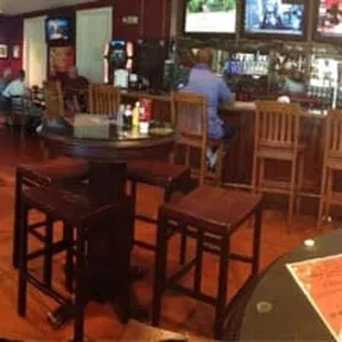 the inside of the restaurant