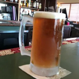 a mug of beer
