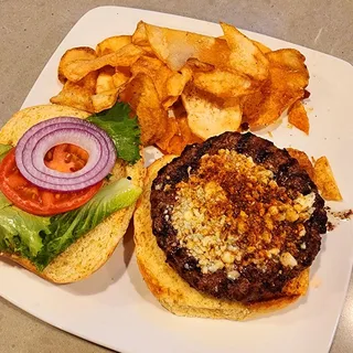 Black and Bleu Burger