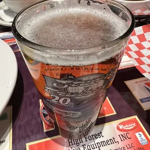 Chilly Willie = Amber ale from Schell's Brewery, New Ulm, MN