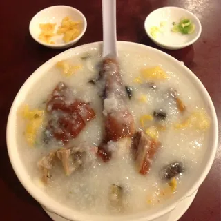 Roasted Duck Porridge