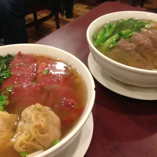 Braised Beef Brisket Noodle Soup