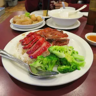 BBQ Combination over Rice