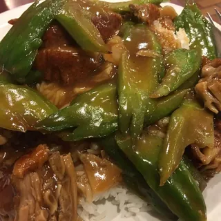 Beef & Bitter Melon over Rice