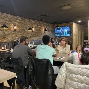 Nice and clean, great food