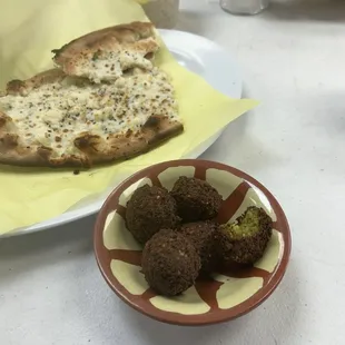 Tiny flavorless falafel