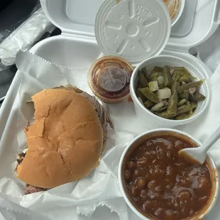 Pulled Chopped Pork Platters