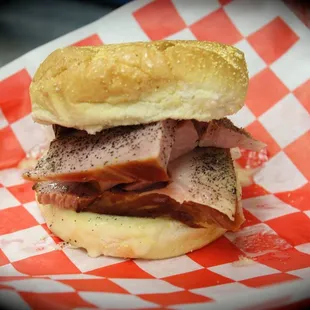 We keep our menu fresh by offering specials like Ham and Swiss on a soft bun. Stop by today to see what we're cook'n.