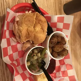 Pulled Chicken Sandwich