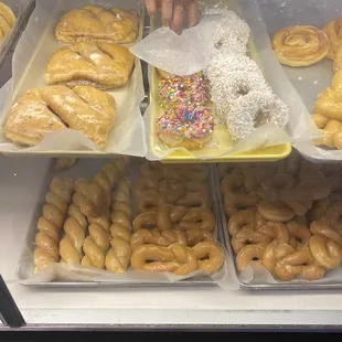 a variety of doughnuts