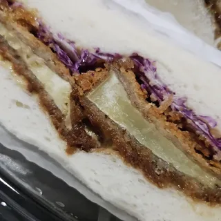 Eggplant Katsu Sando