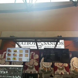 Menu board