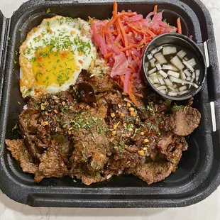 Tapsilog (beef)