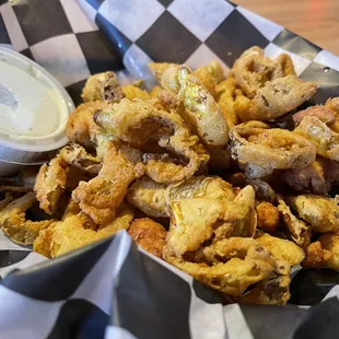Fried Banana Pepper Rings
