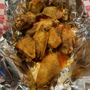 Hot Lemon Pepper 10 piece wings