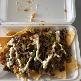 Nacho&apos;s supreme.