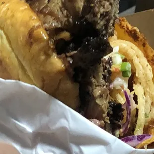 BEST Beef Brisket isn't from Texas to Tennessee but here is Bryan's Fatboy BBQ pride of LA!