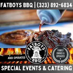 Call FatBoys for Your Next Special Event &amp; Catering Function! We're happy to work with you and your small or large group! Let's BBQ!!