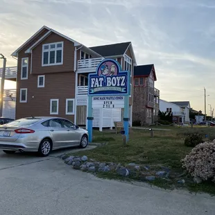 The sign by the road