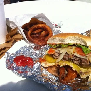 big beefy large patty