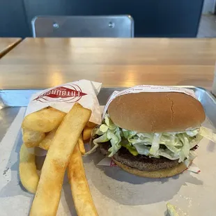 Original Fatburger with Fat Fries