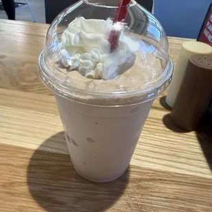 Chocolate shake...YUMMY!