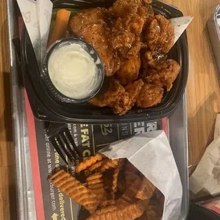 Medium Boneless Wing Meal (10 Pcs)