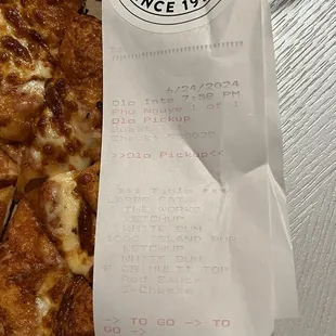 After waiting for the better part of an hour, this is what my husband and daughter came home with....WTF is this? Trash!