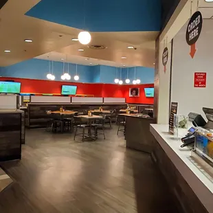 Dining room/ order counter