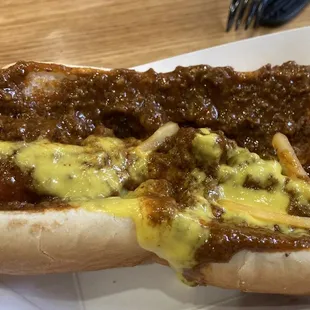 Chili Cheese Dog! Ugghhh!