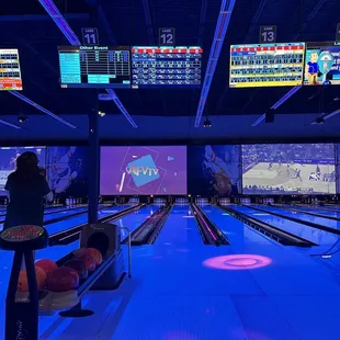 Bowling area