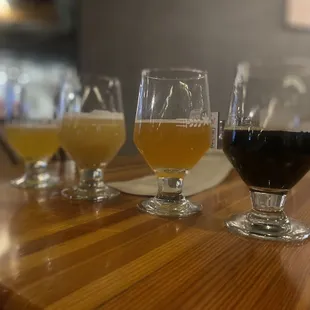 Flight of four! 11% chocolate beer please