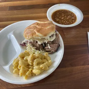 Brisket Sandwich Plate
