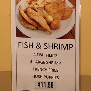 fish and shrimp