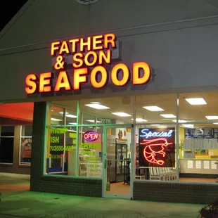 the front of the carryout