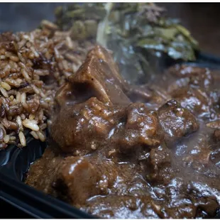 Large oxtail dinner