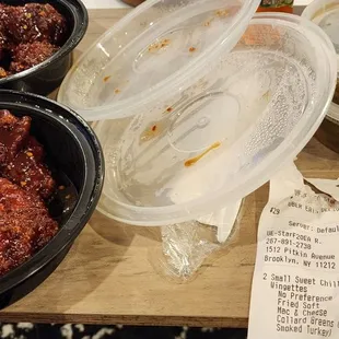 The wrong order and the wrong receipt. They don&apos;t have any quality control
