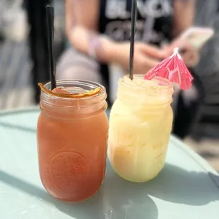 Grapefruit Paloma and Pain Killer