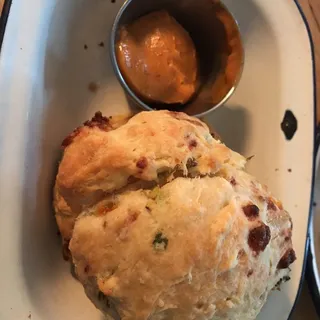 Cheddar Scallion Biscuits