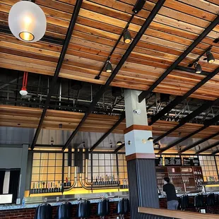 the interior of a restaurant