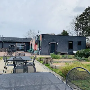 Outdoor garden and patio
