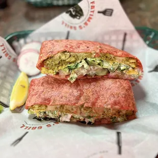 Chicken Shawarma Crunch Wrap